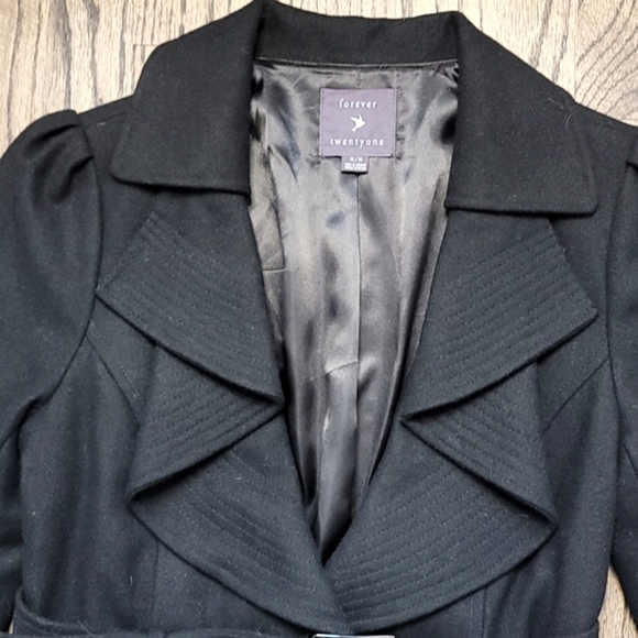 Forever 21 Wool Coat - Picture 5 of 11